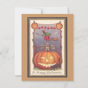 Votre invitation de Halloween vintage