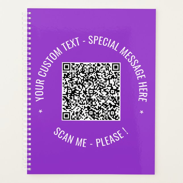 Votre Lecteur de texte personnalisé de code QR Cho (Devant)