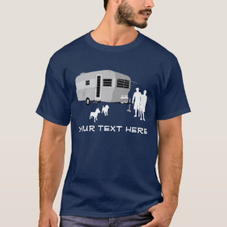 VOTRE LÉGENDE : T-shirt de terrain de caravaning !