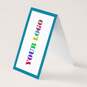 Votre logo Carte de visite promotionnel Couleurs p