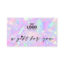 votre logo certificat cadeau inspiré de l'opale ro