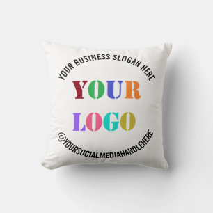 Votre logo d'entreprise et votre Coussin de sociét