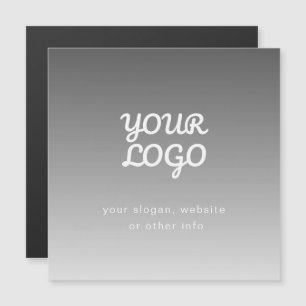 Votre logo et texte d'entreprise Ombre gris fonc