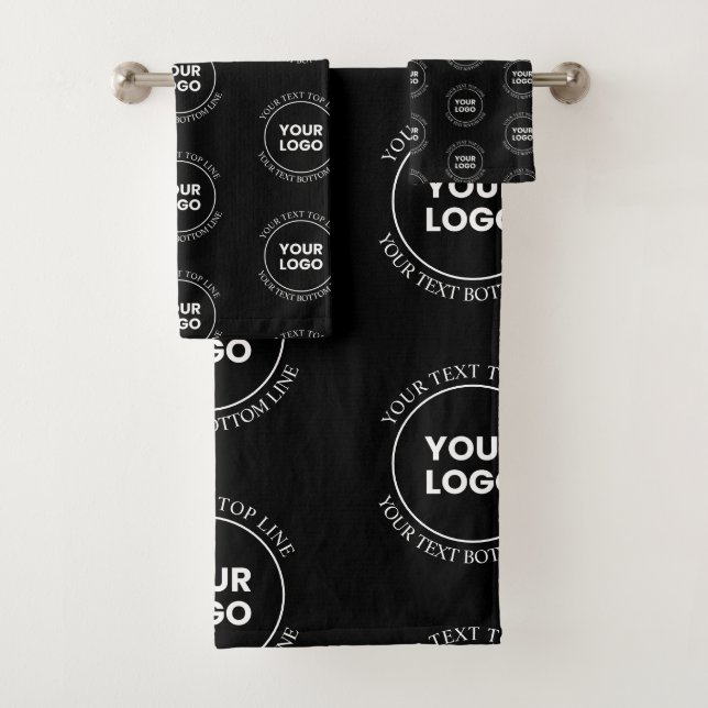 Votre logo et votre texte modifiable | Motif répét (En situation)