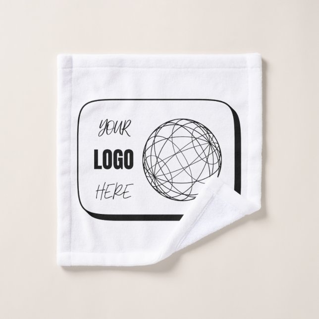 Votre logo ici (Gant de toilette)