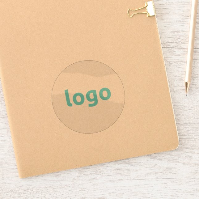 Votre logo ici Stickers marketing d'entreprise (Carnet)