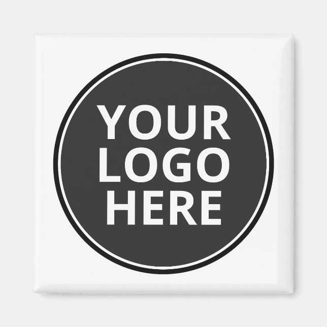 Votre logo Magnet pour la promotion d'entreprise (Devant)