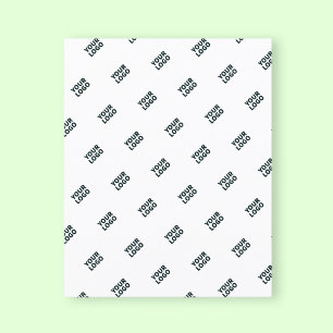 Votre logo simple logo répétitif   Blanc