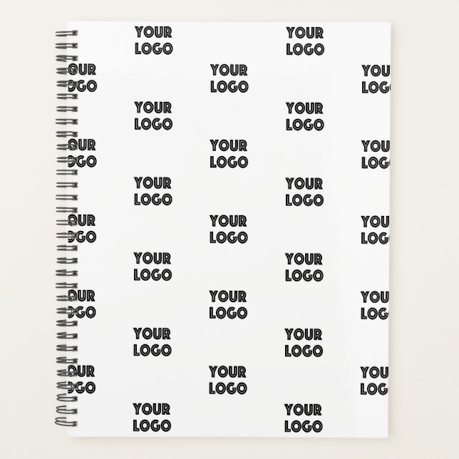 Votre logo simple logo répétitif | Blanc (Devant)