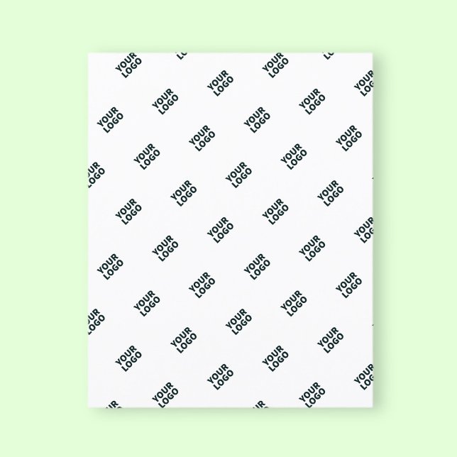 Votre logo simple répétitif | Blanc (Créateur téléchargé)