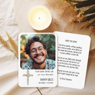 Votre Lumière Brille Sur La Carte Photo Memorial K