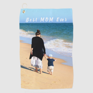 Votre maman Photo Golf serviette cadeau avec texte