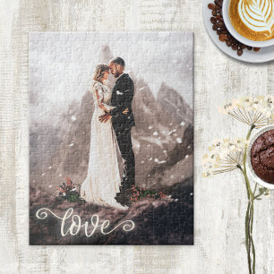 Votre Mariage Photo Love Script Puzzle