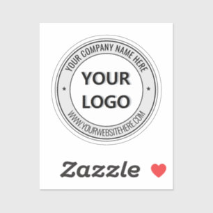 Votre modèle de sticker promotionnel d'entreprise 