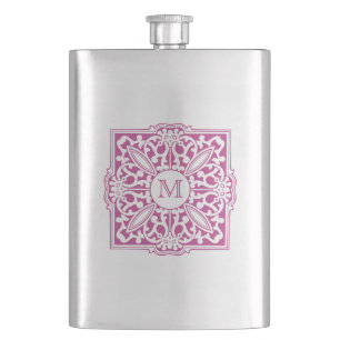 VOTRE MONOGRAMME dans cadre décoratif fiole person