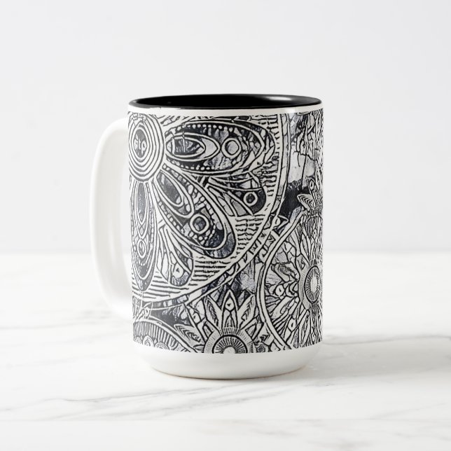 Votre Mug Personnalisé 15 oz Deux Tons (Devant gauche)