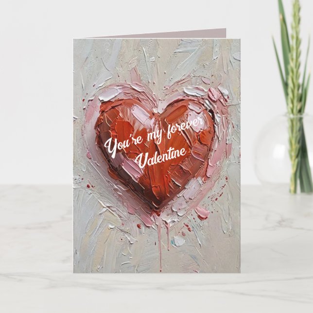 Votre My Forever Valentine - Carte Saint Valentin (Devant)