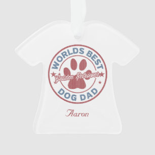 Votre nom Chien Papa Golden Retriever Doux moche