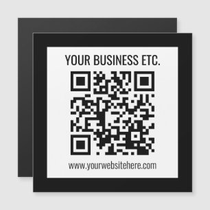Votre nom d'entreprise et code QR modifiable