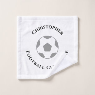 Votre nom Plus Football Club Nom Laver linge