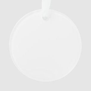 Votre ornement du cercle acrylique