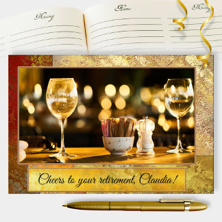 Votre photo Artistic Gold Retirement Livre d'or