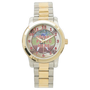 VOTRE PHOTO CARRÉE Montres de baseball Instruction