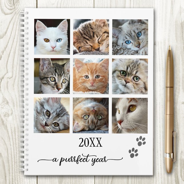 Votre Photo Collage Cute Cat Planner (Créateur téléchargé)