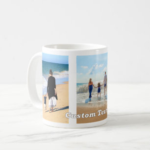 Votre photo Collage de café Mug Cadeau et texte pe