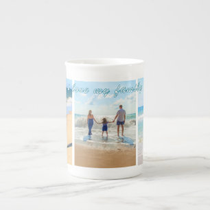Votre photo de famille Collage cadeau Mug avec tex