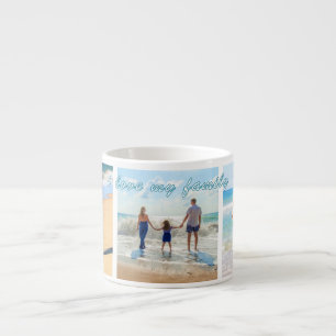 Votre photo de famille Collage Espresso Mug avec t