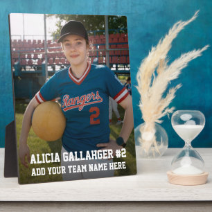 Votre photo de sport Plaque personnalisée