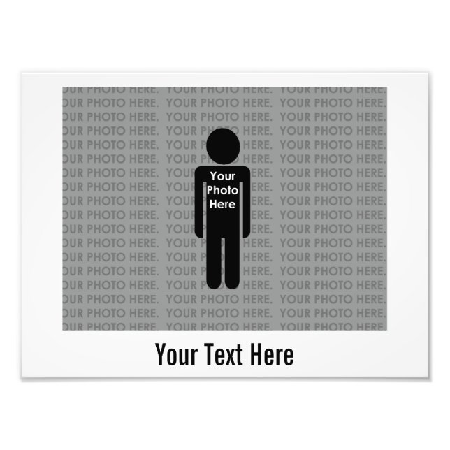 Votre photo et votre texte ici Photo personnalisée (Devant)