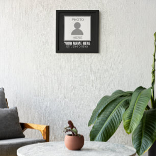 Votre photo ici Nom et âge