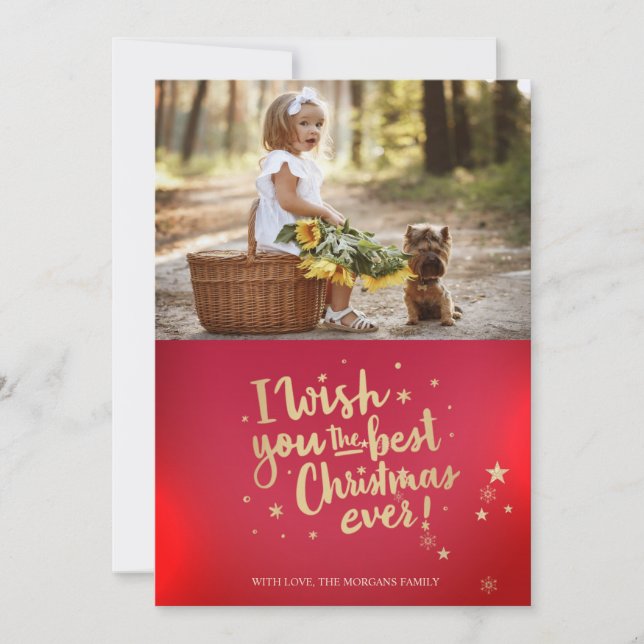 Votre Photo Je Vous Souhaite Le Meilleur Noël Jama (Devant)