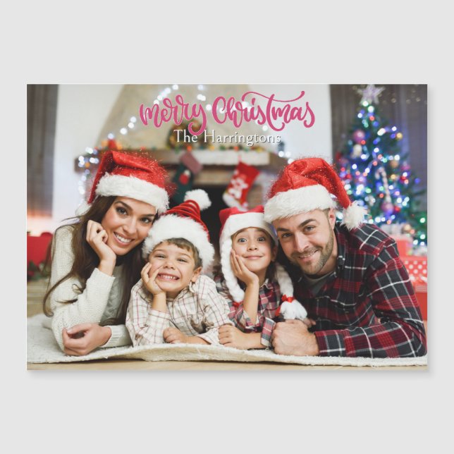Votre Photo & Nom(s) Noël (Devant)