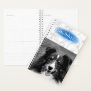 Votre Photo Personnalisée & Faux Marble Texture Av