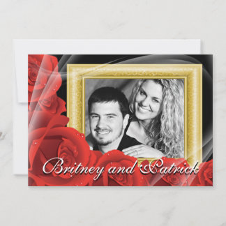 Votre photo personnalisée Invitations de mariage R