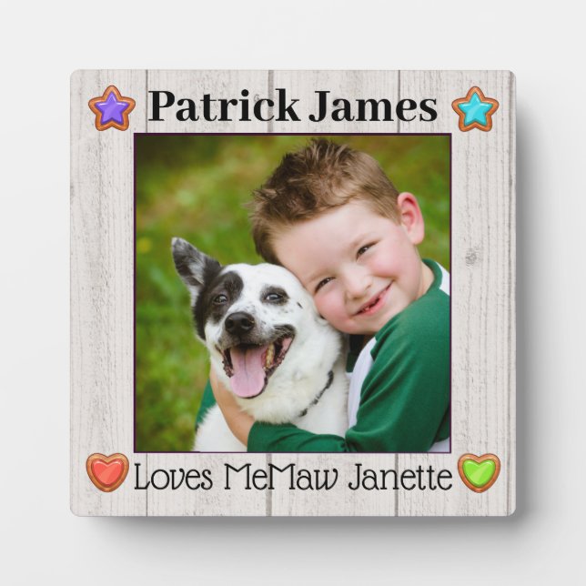 Votre Plaque Photo (Devant)