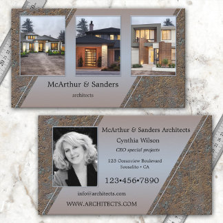 Votre Portfolio de Photos Carte de Visite Architec