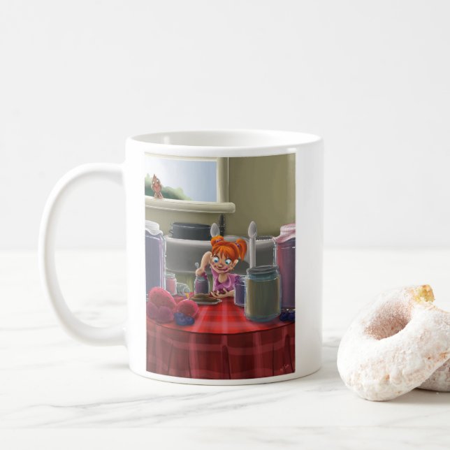 "Votre promesse tasse classique préserve ma vie" (Avec donut)