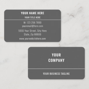 Votre propre Carte de visite de conception Choisis