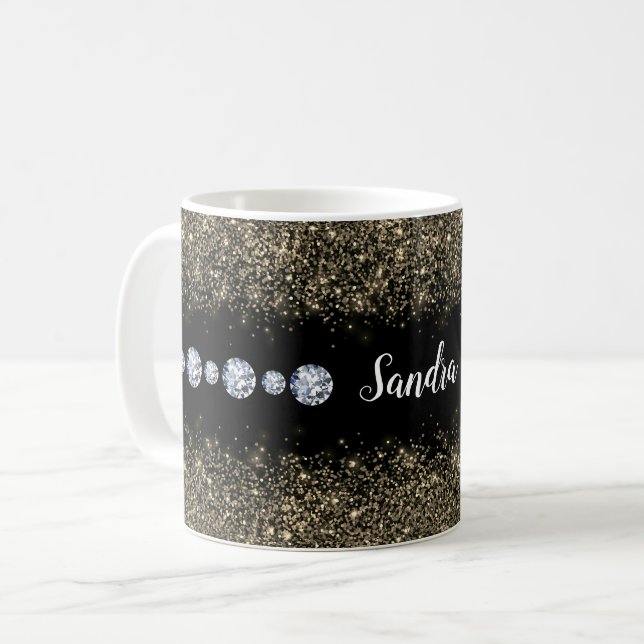 Votre Propre Mug De Café Personnalisé (Devant gauche)