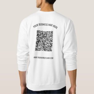 Votre QR Code Scan Custom Text Sweatshirt professi