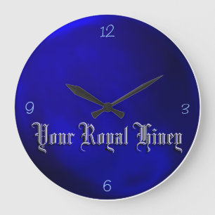 Votre Royal Hiney - Horloge Royale Bleue