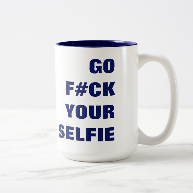 VOTRE SELFIE personnalisé monographie mugs (Droit)