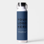 Votre site de logo d'entreprise Bouteille d'eau pe<br><div class="desc">Votre logo d'entreprise Site Web ou slogan Bouteille d'eau personnalisée. Un design simple et moderne en bleu marine et blanc,  pour un look élégant et professionnel. N'importe quelle couleur,  n'importe quelle police,  aucun minimum.</div>