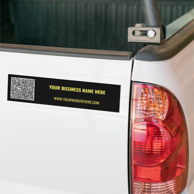 Votre Sticker de pare-chocs professionnel de code  (Sur camion)