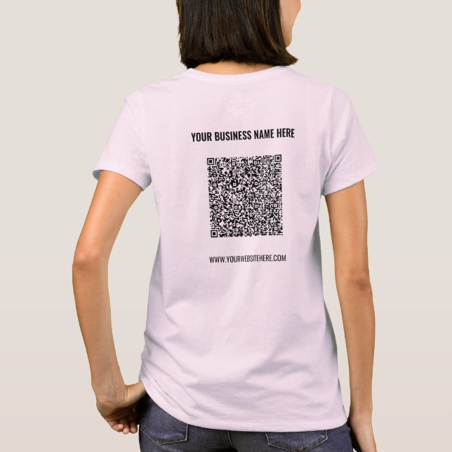 Votre T-Shirt de société à personnalisation avec t (Dos)