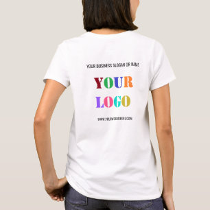Votre T-shirt d'entreprise de marque de conception